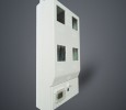 HỘP 4 ĐIỆN KẾ 1 PHA COMPOSITE NGOÀI TRỜI