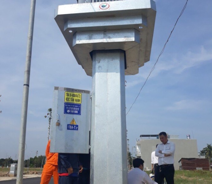 Trụ đỡ thép MBA